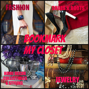 FASHION STYLIST FASHIONISTA BOOKMARK MY CLOSET
